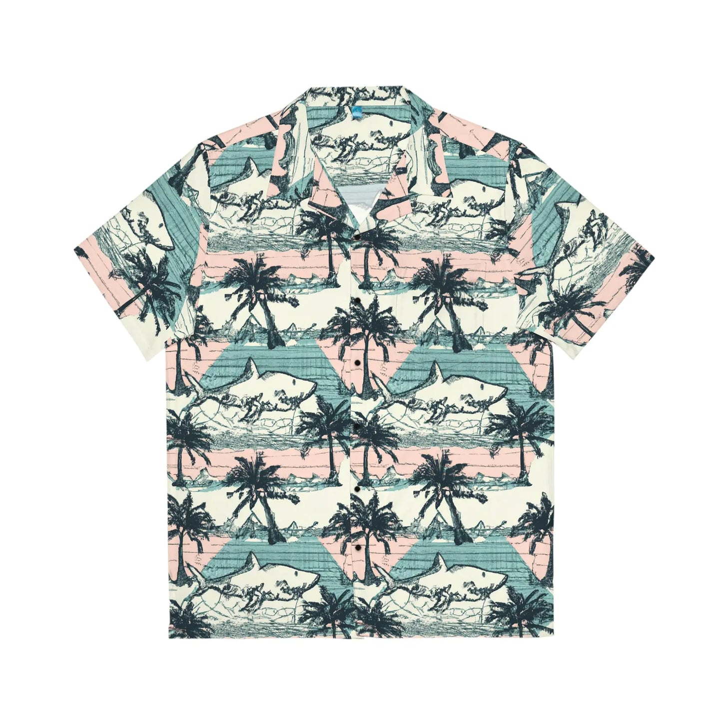 Men's Vintage Tropical Hawaiian Shirt