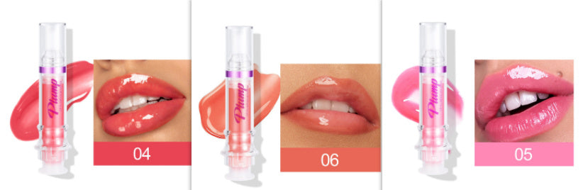 Moisturizing liquid lipstick with glossy finish