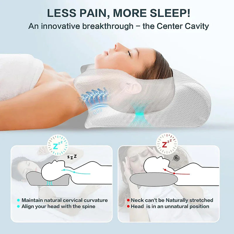 Ergonomic Contour Neck Pillow