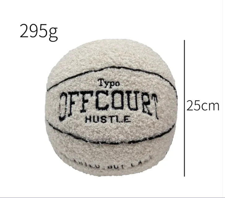 Basketball Pillow Plush Doll