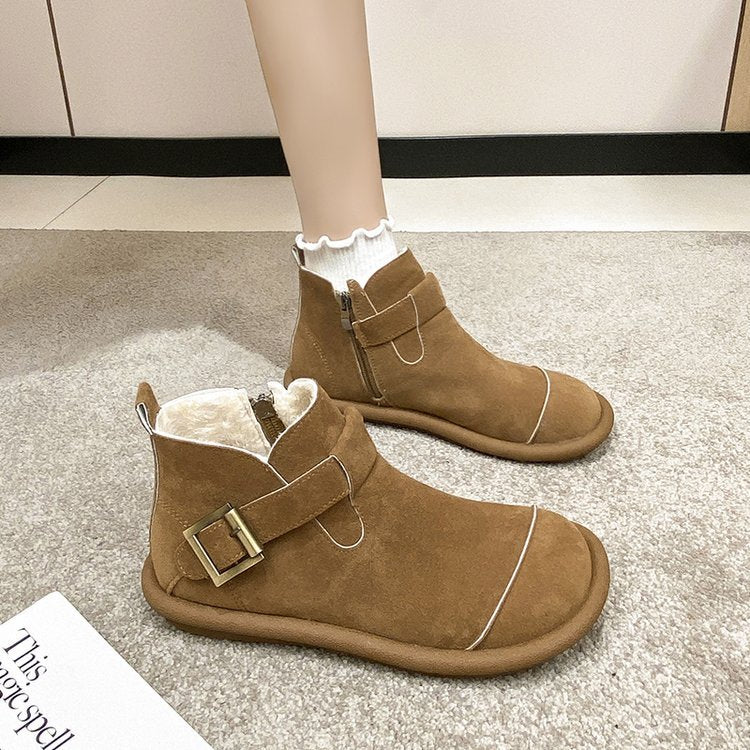 Mori Style Vintage Martin Boots Women