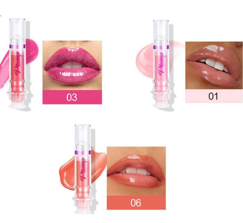 Glass mirror face lip honey liquid lipstick tube